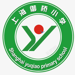 小学标志绿色大气学院标志高清图片