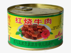 红烧牛肉罐头素材