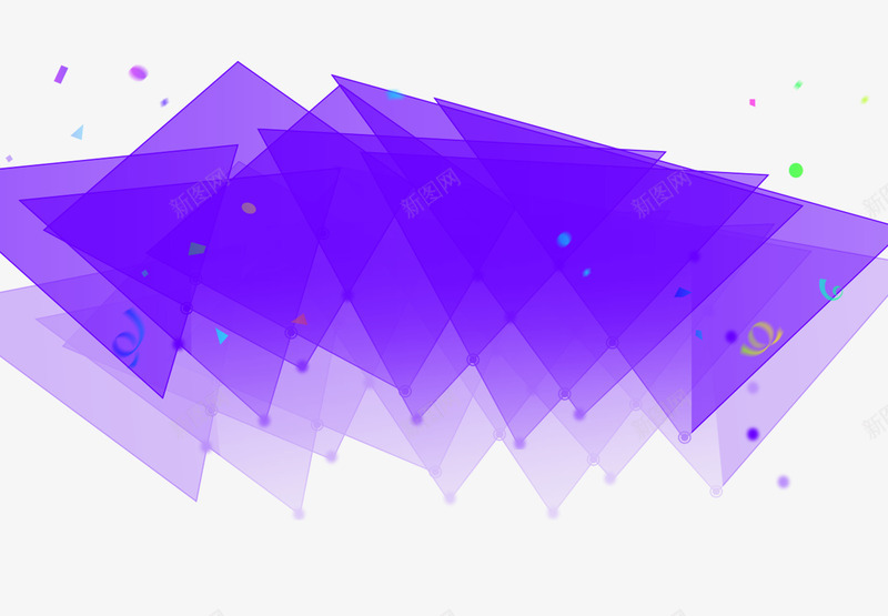 紫色不规则多边形背景png免抠素材_88icon https://88icon.com 不规则 多边形 紫色 紫色背景