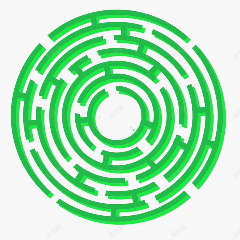 圆形立体迷宫png免抠素材_88icon https://88icon.com 3D迷宫 圆形迷宫 游戏 立体 立体迷宫 绿色 迷宫 迷宫插画 迷宫线路
