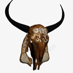 骨髅头3dmax牦牛头模型高清图片
