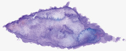 紫色水粉水彩背景装饰图案素材