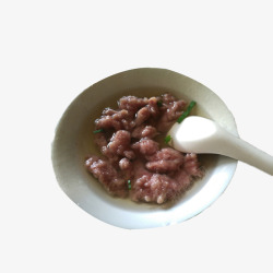 产品实物美食牛肉羹素材