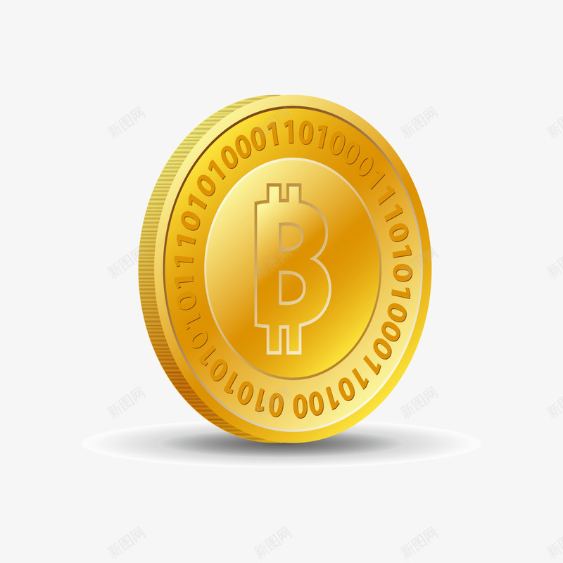 金币矢量图ai免抠素材_88icon https://88icon.com 3D钱币 立体 金色 矢量图