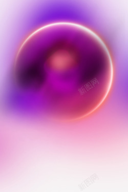 紫色大气光环背景素材