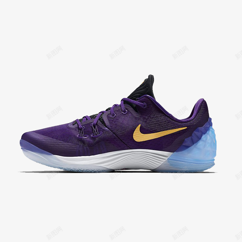 紫色网鞋耐克鞋png免抠素材_88icon https://88icon.com 产品实物 紫色网鞋 耐克 耐克鞋 透明背景