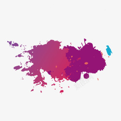 紫色喷绘颜料油漆素材