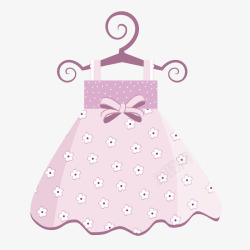 婴儿衣架婴儿裙子高清图片