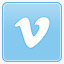 vimeo新社交媒体书签图标集图标