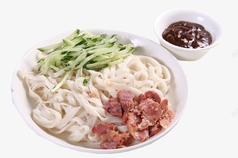 牛肉炸酱面png免抠素材_88icon https://88icon.com 旅游 炸酱面 美食 老北京 老北京炸酱面
