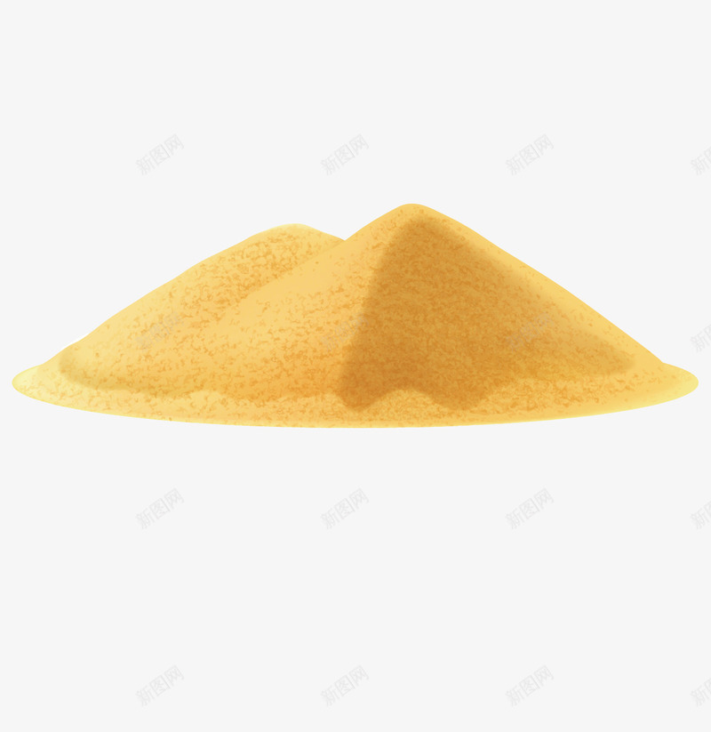 金色的沙子png免抠素材_88icon https://88icon.com 卡通 沙子 矢量金色的沙子 金色的沙子