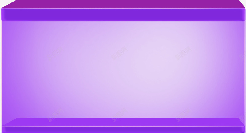 紫色立体边框png免抠素材_88icon https://88icon.com 立体盒子 紫色盒子 紫色立体边框 紫色箱子