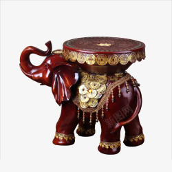 缅甸大象装饰物素材