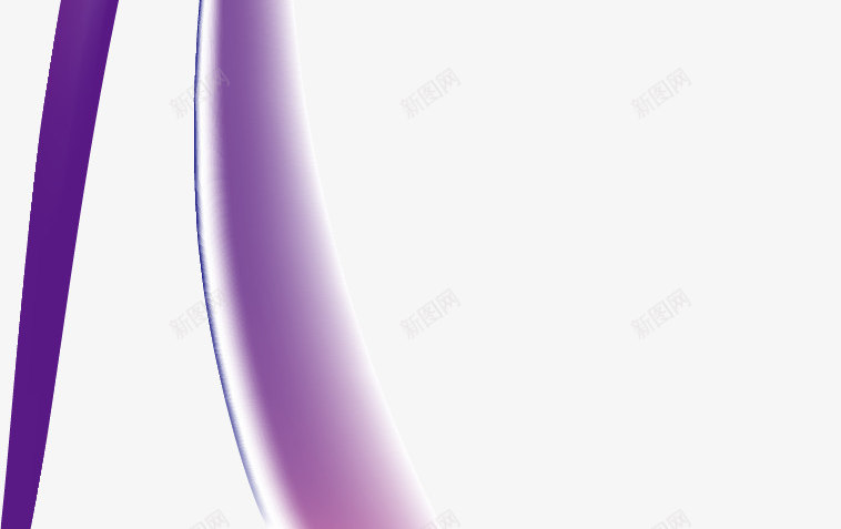 紫色清新曲线效果元素png免抠素材_88icon https://88icon.com 免抠PNG 效果元素 曲线 清新 紫色