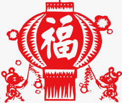 元宵春节灯笼素材
