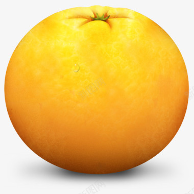 食物橙色图标图标