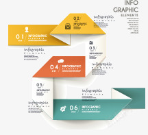 商务信息图表素材