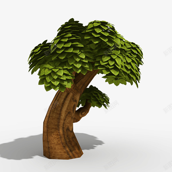 游戏中的树木png免抠素材_88icon https://88icon.com 3D树木 树木 游戏 游戏场景 游戏树 电子游戏