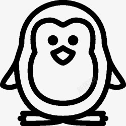 penguin圣诞假期企鹅图标高清图片