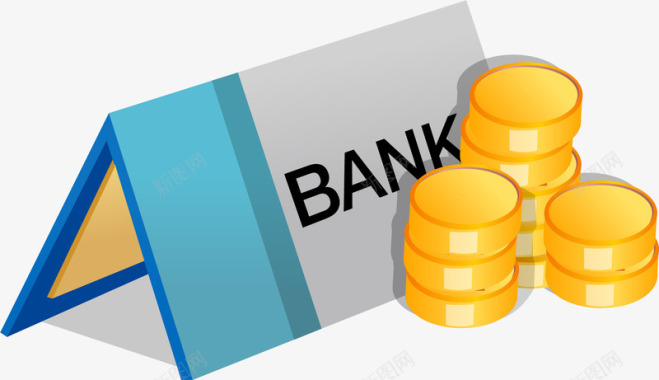 银行银行标识金钱矢量图图标图标