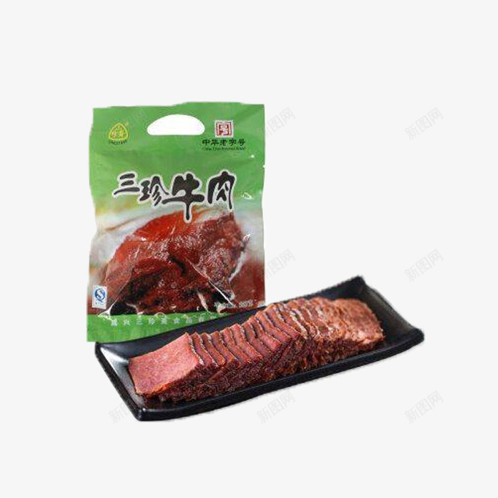 三珍牛肉png免抠素材_88icon https://88icon.com 包装牛肉片 特色 美味 美食 食物