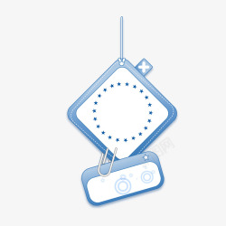 促销标签书签标签吊牌标素材