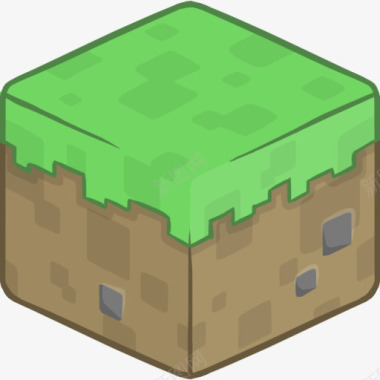 3D仙人草草minecrafticons图标图标