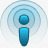 网络播客WiFi无线局域网一位图标图标