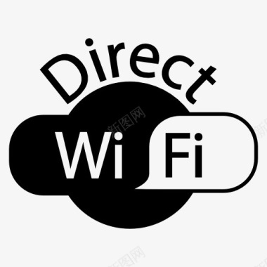 wifi无线上网标志图标图标