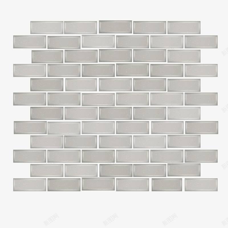 灰色砖墙白色墙壁矢量图ai免抠素材_88icon https://88icon.com 墙壁 灰色 白色 白色墙壁 砖墙 矢量图