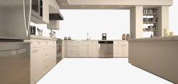 开放式厨房3D开放式厨房免费高清图片