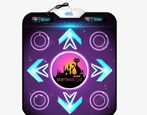 跳舞毯品牌健身减肥家用无噪音乐png免抠素材_88icon https://88icon.com 减肥 家用 小电器 数码 猫咪 紫色 蓝色 跳舞毯 跳舞毯品牌健身减肥家用无噪音乐趣紫色猫咪免费下载