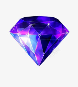 紫钻钻石高清图片
