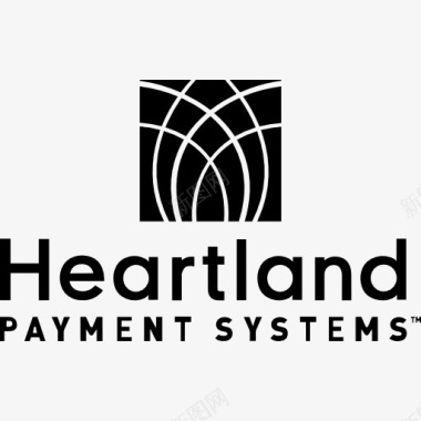 除臭剂商标Heartland支付图标图标