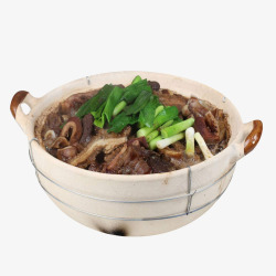 砂锅炖菜美食牛杂煲素材