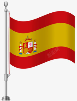 西班牙国旗素材
