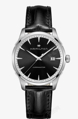 汉米尔顿黑色腕表手表男表素材