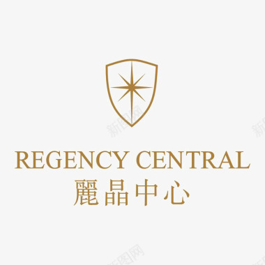 logo品牌墙鹿晶中心标识图标图标