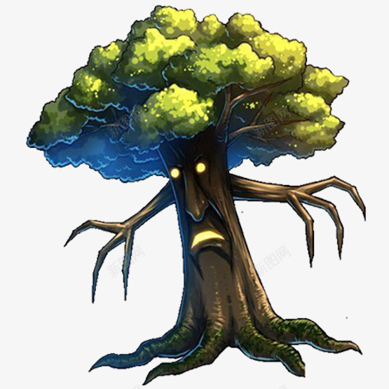 游戏中的树妖png免抠素材_88icon https://88icon.com 3D树木 树妖 树木 游戏 游戏场景 游戏树 电子游戏