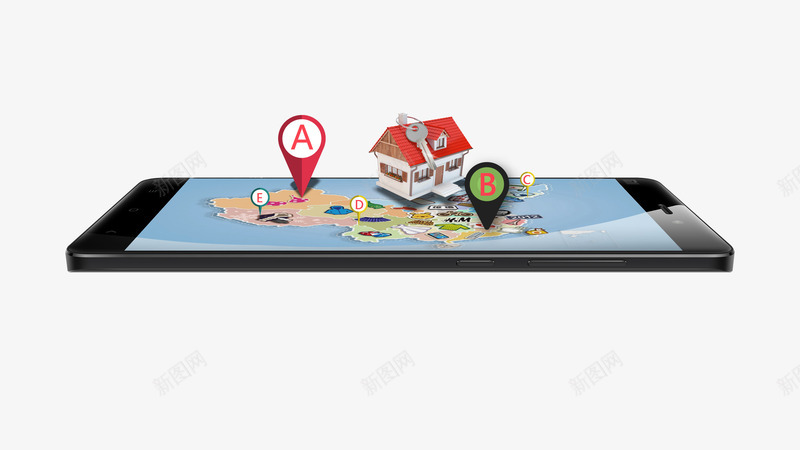 手机地图上的3D立体小房子免费png免抠素材_88icon https://88icon.com 3D 地图 定位 房子 手机 手机地图上的3D立体小房子免费下载 立体 购物