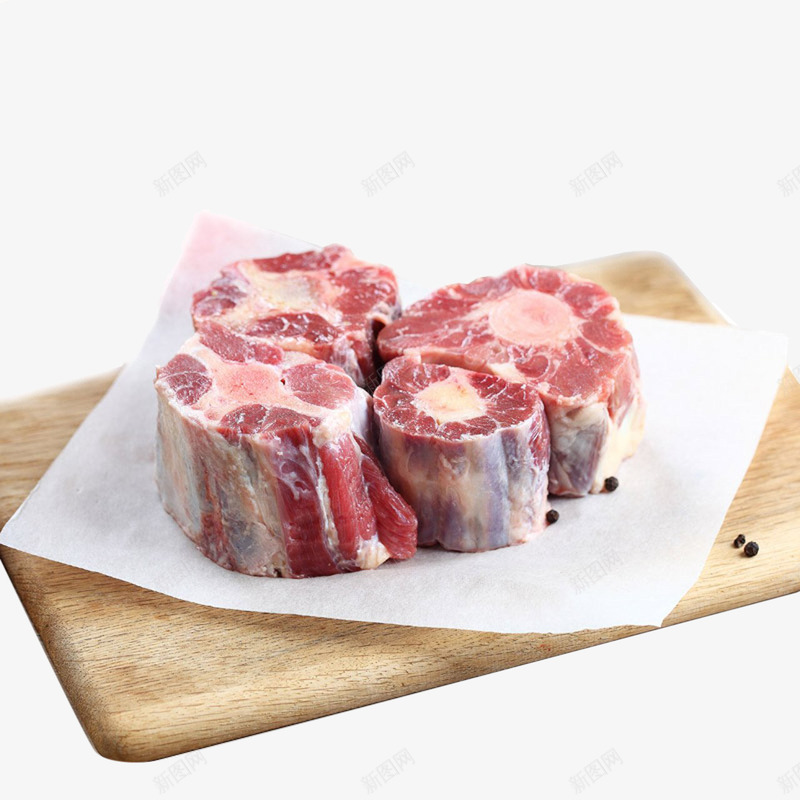 美味牛尾png免抠素材_88icon https://88icon.com 产品实物 新鲜 牛尾 牛肉 生肉 砧板