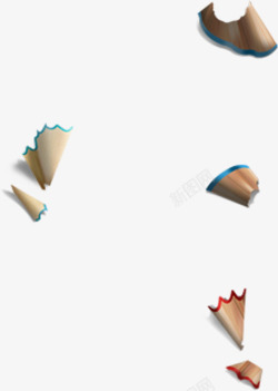 铅笔屑末儿素材