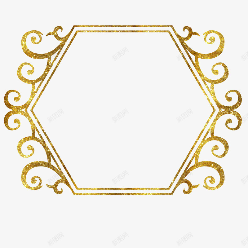 高端奢华大气潮流烫金边框图png免抠素材_88icon https://88icon.com 免抠图 大气 奢华 潮流 烫金 相框 花纹 边框 金色花纹 高端