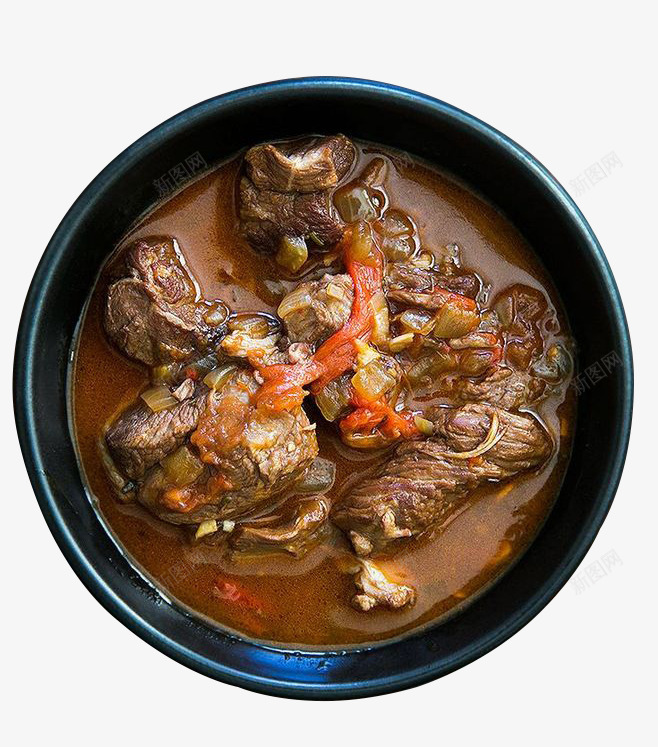 西红柿牛腩png免抠素材_88icon https://88icon.com 牛肉 牛腩 美味 美食 西红柿