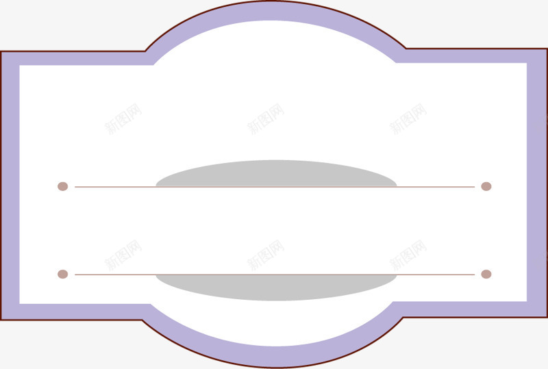 紫色简约信纸png免抠素材_88icon https://88icon.com 不规则 条纹 简约紫色 紫色