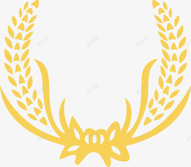 黄色的手绘小米谷穗矢量图ai免抠素材_88icon https://88icon.com 卡通谷穗 小米 小米谷穗 手绘小米谷穗 手绘谷穗 稻谷穗 谷穗手绘 黄色 矢量图