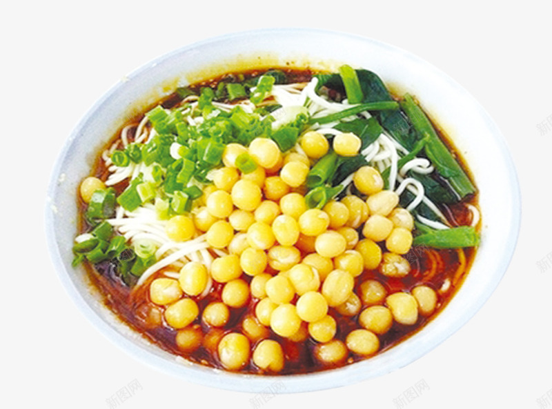 重庆特色小面png免抠素材_88icon https://88icon.com 特色美食 红油 舌尖上的中国 重庆小面 麻辣面 黄豆