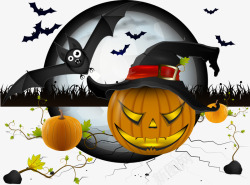 南瓜灯海报素材