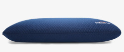 深海蓝色天然乳胶枕头素材