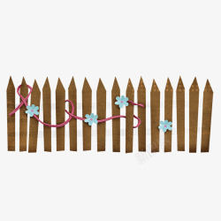卡通围栏素材